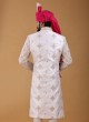 White Designer Groom Wear Sherwani